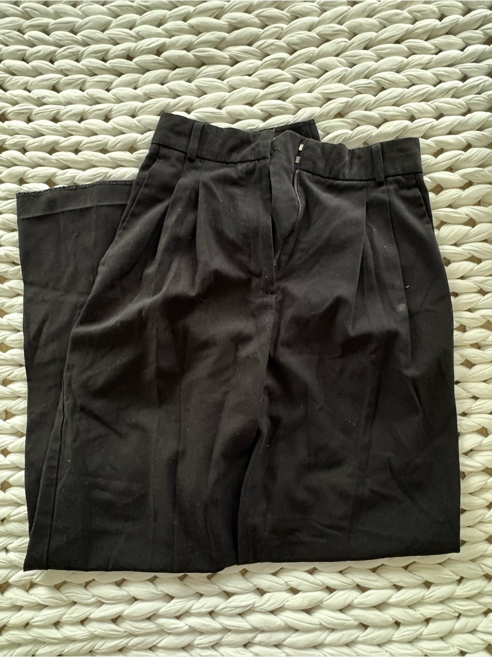 Dynamite Black High-Waist Trousers